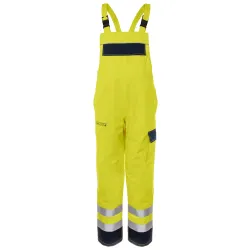 Spodnie ogrodniczki ST003 PLUS HV Żółty