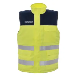 Kamizelka ocieplana ST004 PLUS HV Żółty