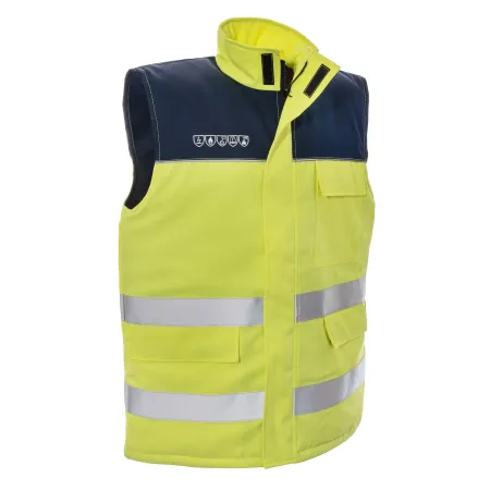 Kamizelka ocieplana ST004 PLUS HV Żółty