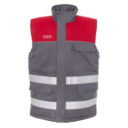 Kamizelka ocieplana ST004 PLUS Czerwony