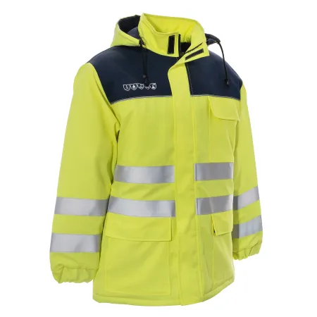 Kurtka ocieplana ST005 PLUS HV Żółty