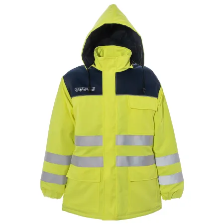 Kurtka ocieplana ST005 PLUS HV Żółty