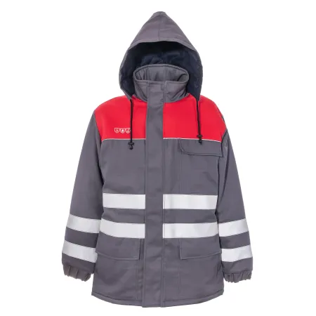 Kurtka ocieplana ST005 PLUS Czerwony