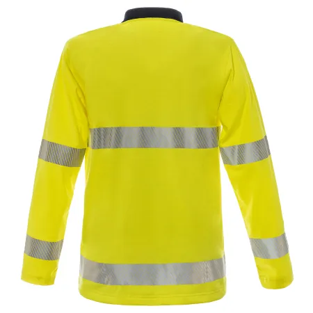 Koszulka z długim rękawem Polo ST11 PLUS HV Żółty